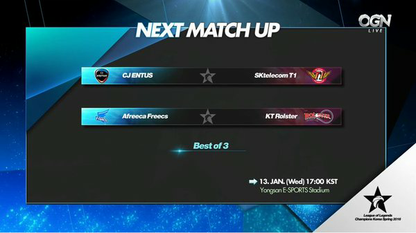 [LOL] 2016 롤챔스 스프링 개막전 대진 및 일정 | 인스티즈