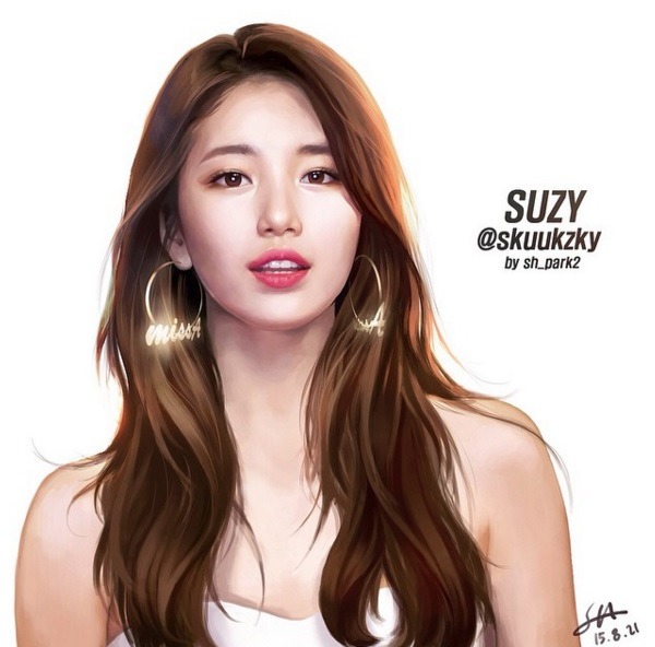팬이 그린 배수지.jpg | 인스티즈