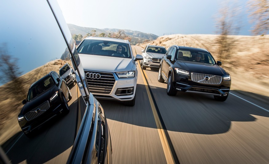 2017 아우디Q7 vs 2015 BMW X5 vs 2015 레인지로버 스포츠 vs 2016 Volvo XC90 T6 AWD | 인스티즈
