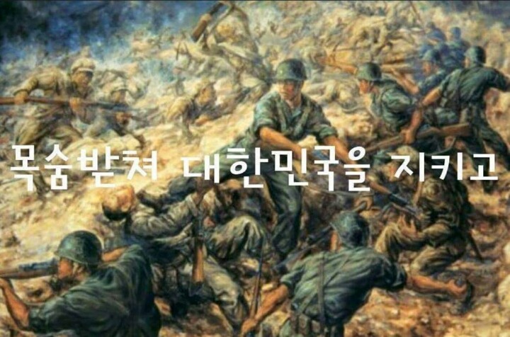 대한민국 군인들 화이팅 | 인스티즈