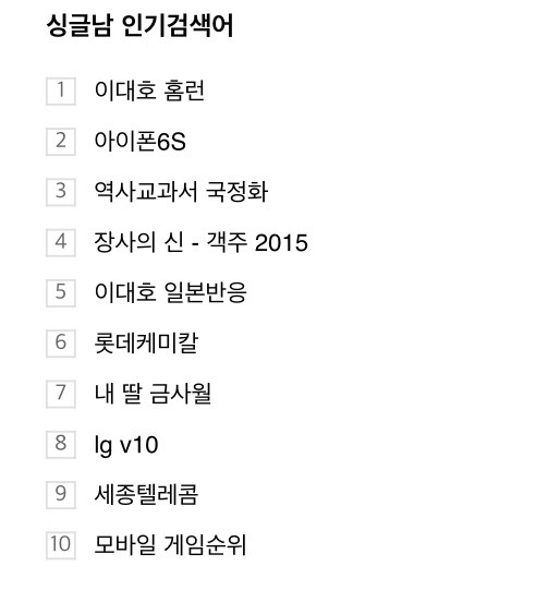 네이버 그룹별 인기검색어 | 인스티즈