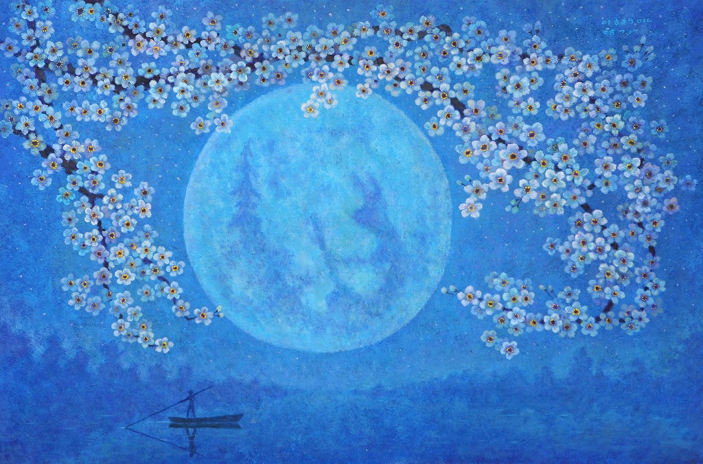밤하늘의 별과 달을 그리는 화가 ㅎㄷㄷㄷㄷ .jpg | 인스티즈