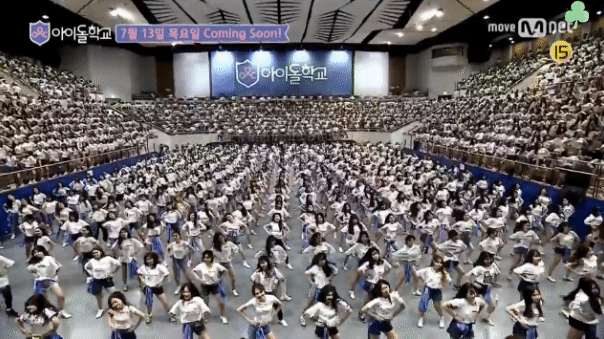 엠넷 아이돌 학교 예고.gif | 인스티즈