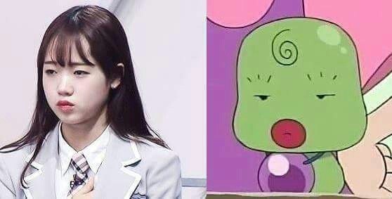 만화케릭터 닮은 아이오아이 소미와 유정이 | 인스티즈