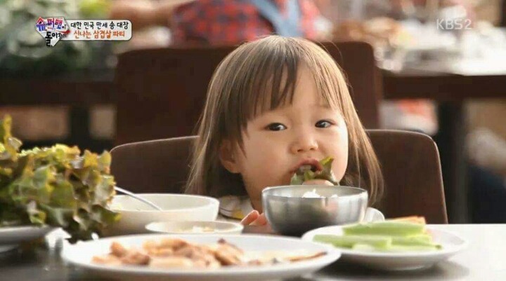 송아빠 따라하는 옆집아이 | 인스티즈