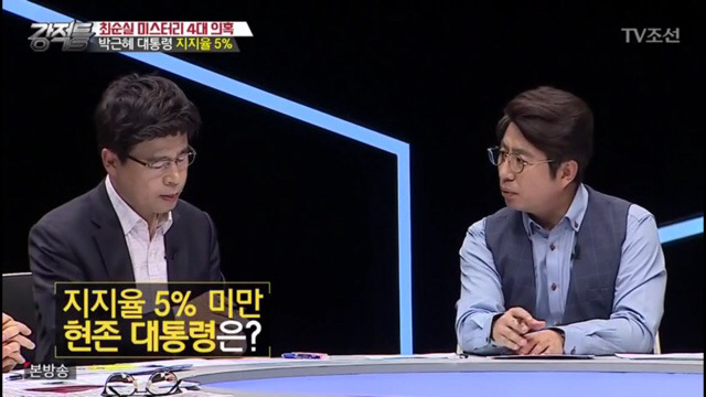 지지율 5%의 의미 (feat.강적들) | 인스티즈