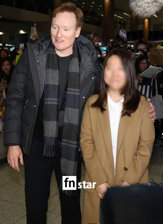한국에 도착한 코난 오브라이언 | 인스티즈