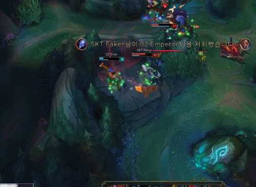 [LOL] G2전 울프의 센스 플레이.gif | 인스티즈