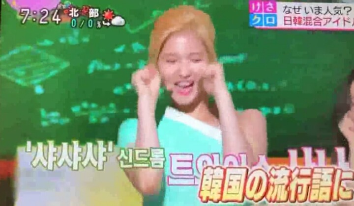 일본 NHK 뉴스 특집보도 : 트와이스 사나의 인기와 한일관계 | 인스티즈