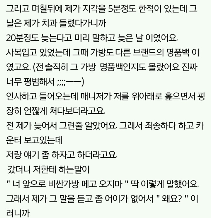 20대 초반 여자 명품백 드는게 그렇게 욕먹을 일인가요??? | 인스티즈