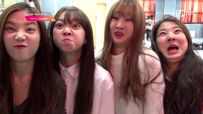 오늘자 프로듀스 12~22위 탈락 연습생들.gif | 인스티즈