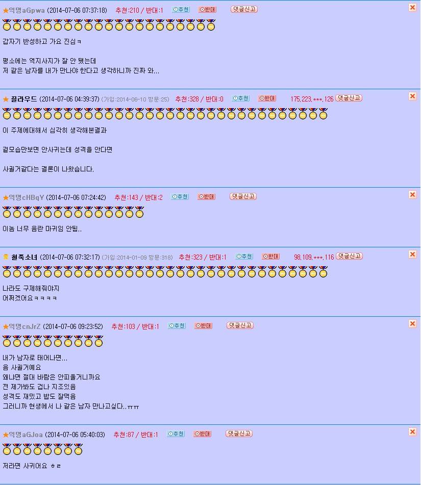 만약 여자(남자)로 태어난다면 지금의 자기자신과 사귀실껀가요? | 인스티즈