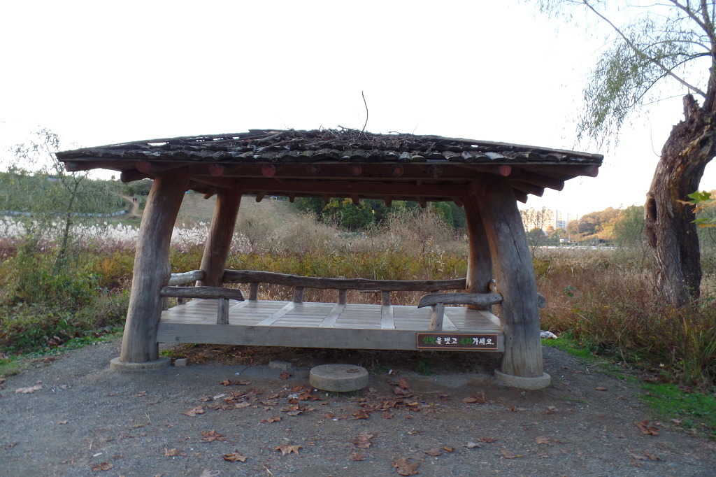 전주 오송제 호수에 비추인 동화 속 가을 풍경 사진을 전체 확대한 모습 감상 | 인스티즈