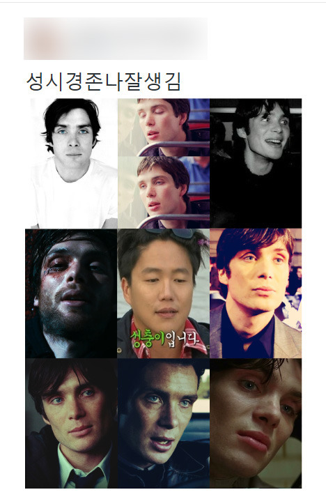 성시경이 제일 싫어하는 남자 얼굴 .jpg | 인스티즈
