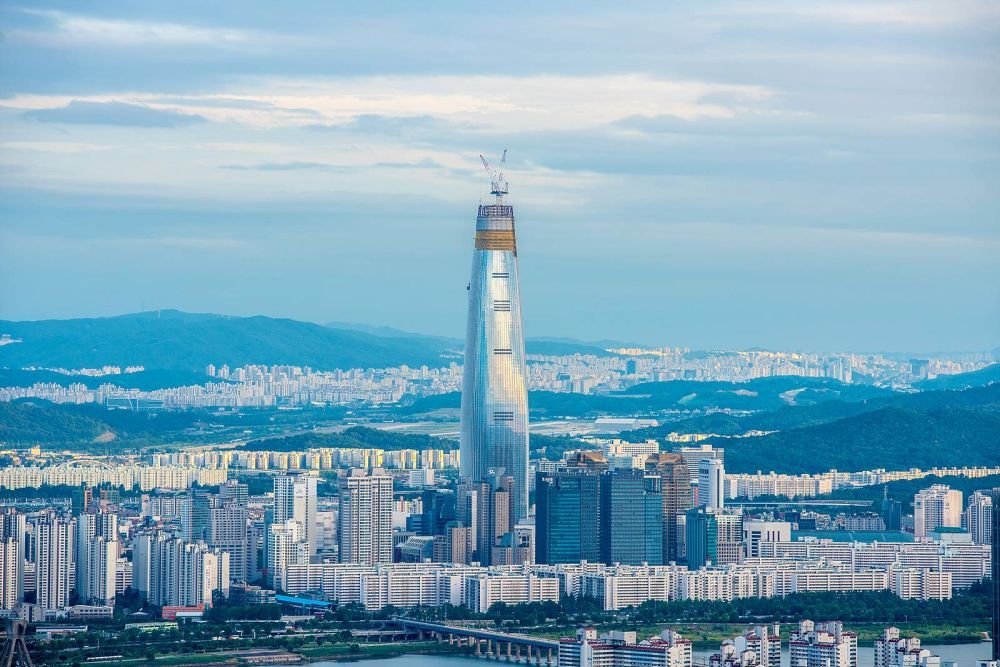 롯데타워가 바꿔놓은 서울의 스카이라인 | 인스티즈
