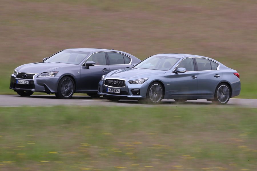 인피니티 Q50 하이브리드 vs 렉서스 GS 450h | 인스티즈