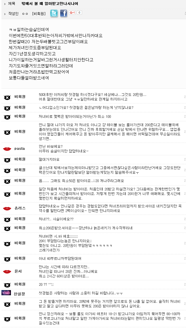 키스방 다니는 여자의 고민 | 인스티즈