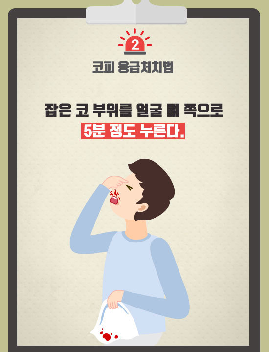 코피가 자주 나는 이유, 응급처치와 예방법 | 인스티즈