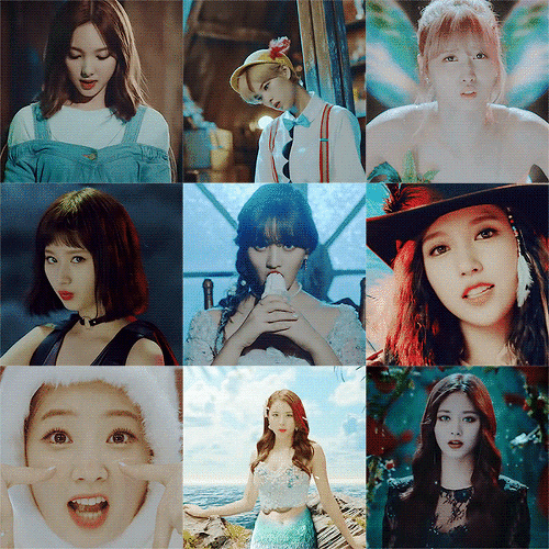 9분할로 보는 트와이스.gif | 인스티즈