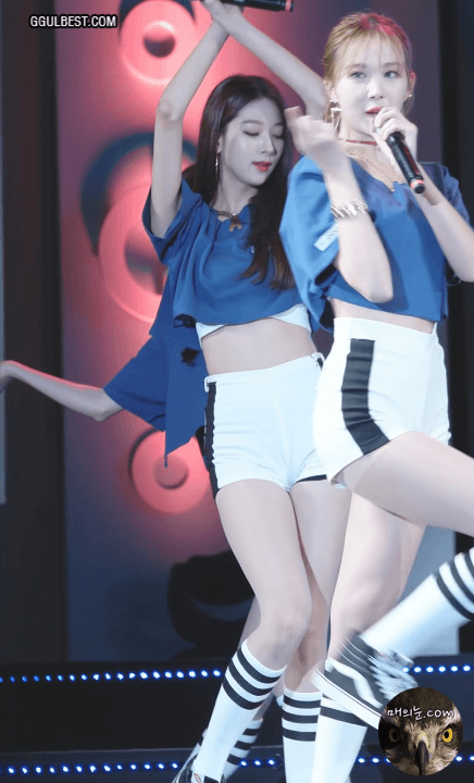 비율는 전 나인뮤지스 민하.gif | 인스티즈
