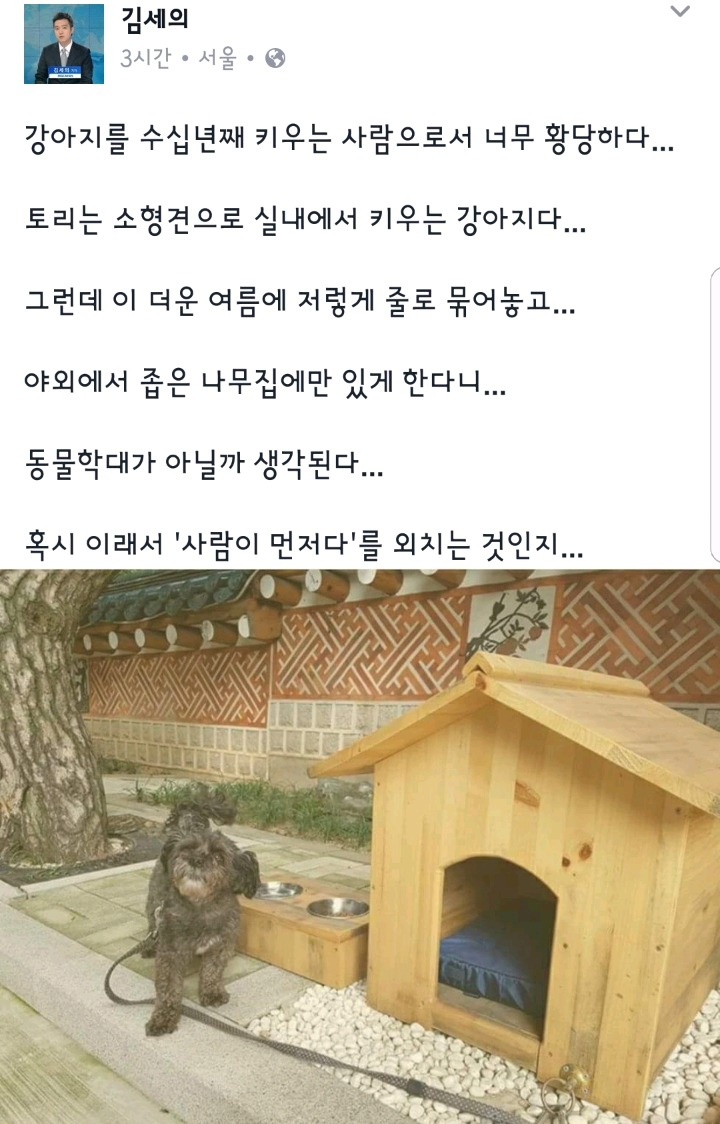 자칭 애견인이라는 김세의.jpg | 인스티즈