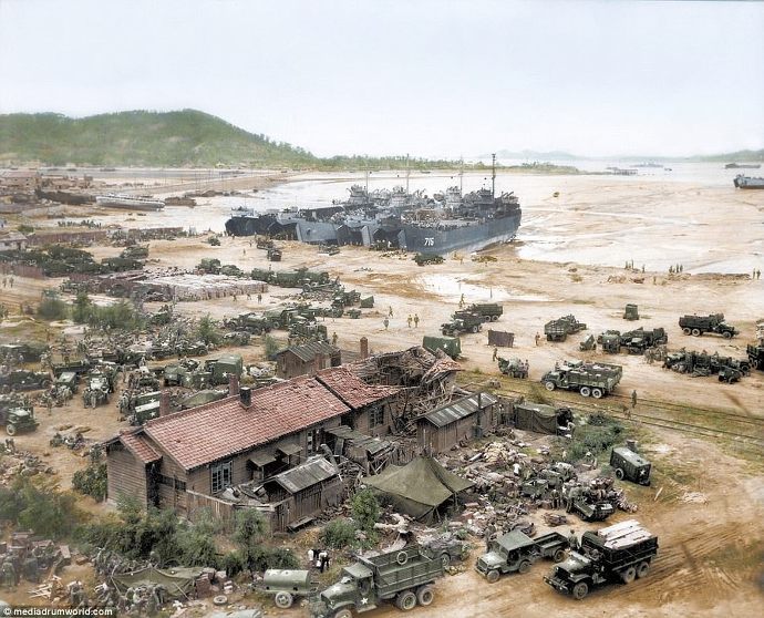 색을 되찾은 한국전쟁.jpg | 인스티즈
