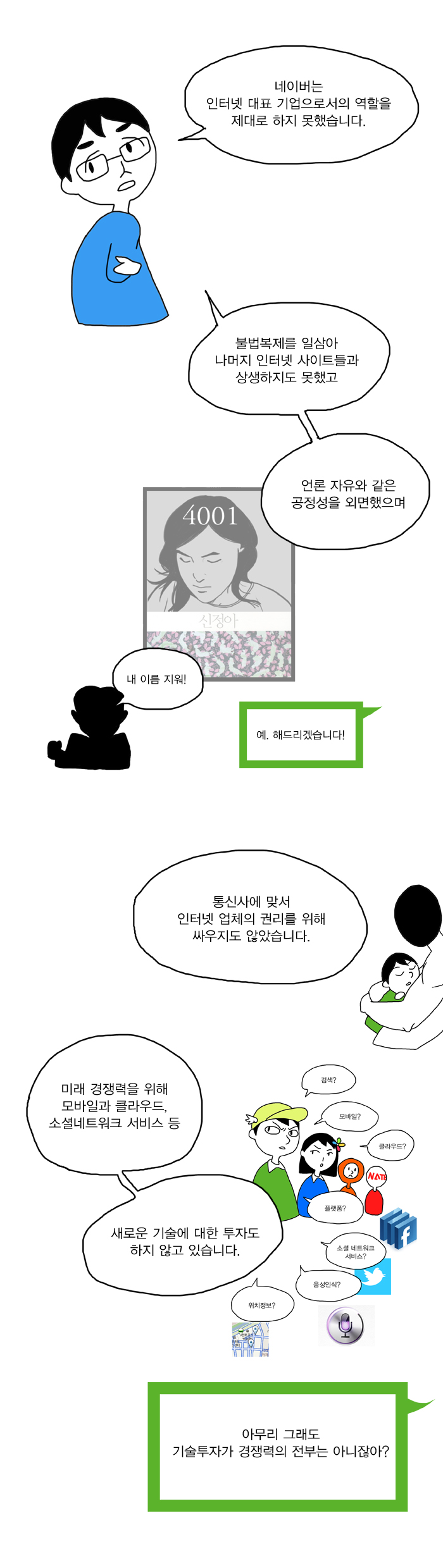 한국의 포털은 어떻게 찌그러들었나? -2편- .Manhwa | 인스티즈