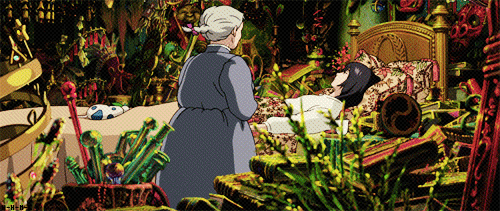 하울의 움직이는 성 분위기_gif | 인스티즈