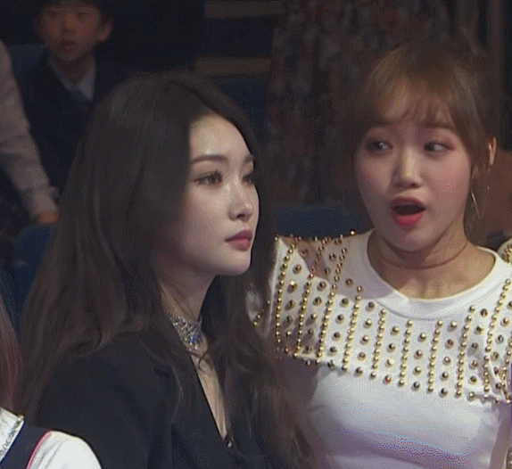 ioi MAMA에서 유정이 때문에 식겁하는 아이오아이 청하 (I.O.I) | 인스티즈