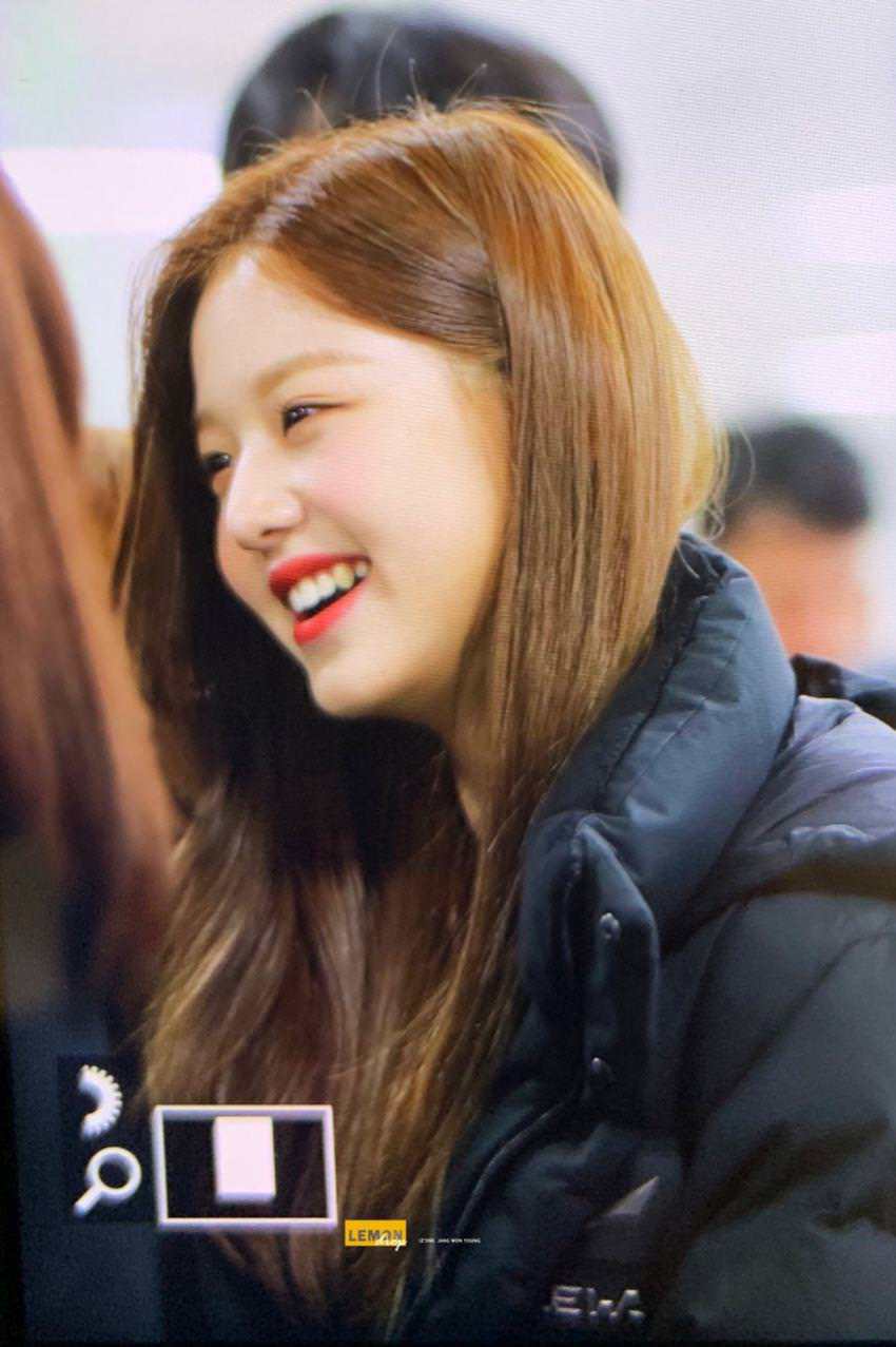 아이즈원 제주 공항 꾸라,혜원,유진,은비.jpg | 인스티즈