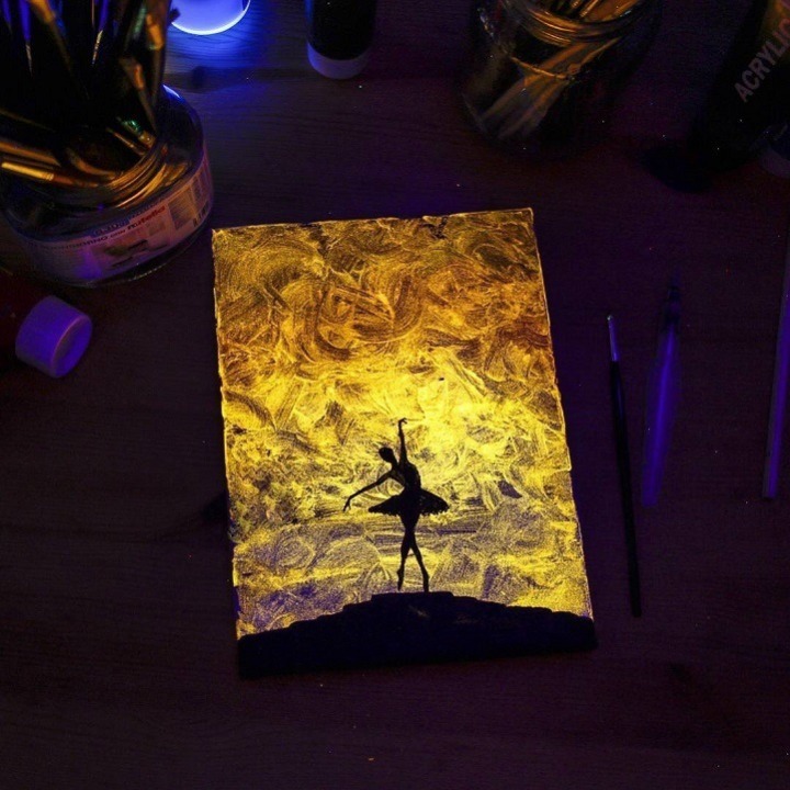 밤이 되면 밝아지는 풍경그림 ....jpg | 인스티즈
