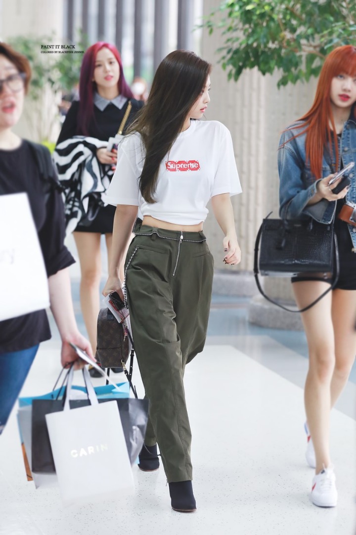 크롭탑이 잘 어울리는 블랙핑크.jpgif | 인스티즈