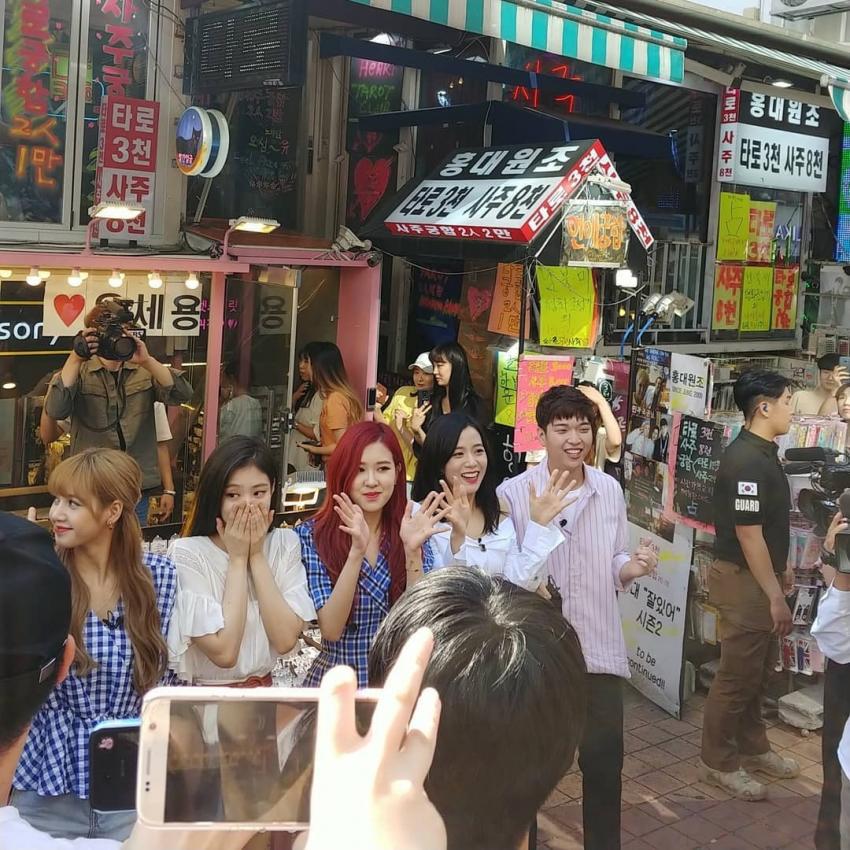 블랙핑크 홍대 직찍 사진 | 인스티즈
