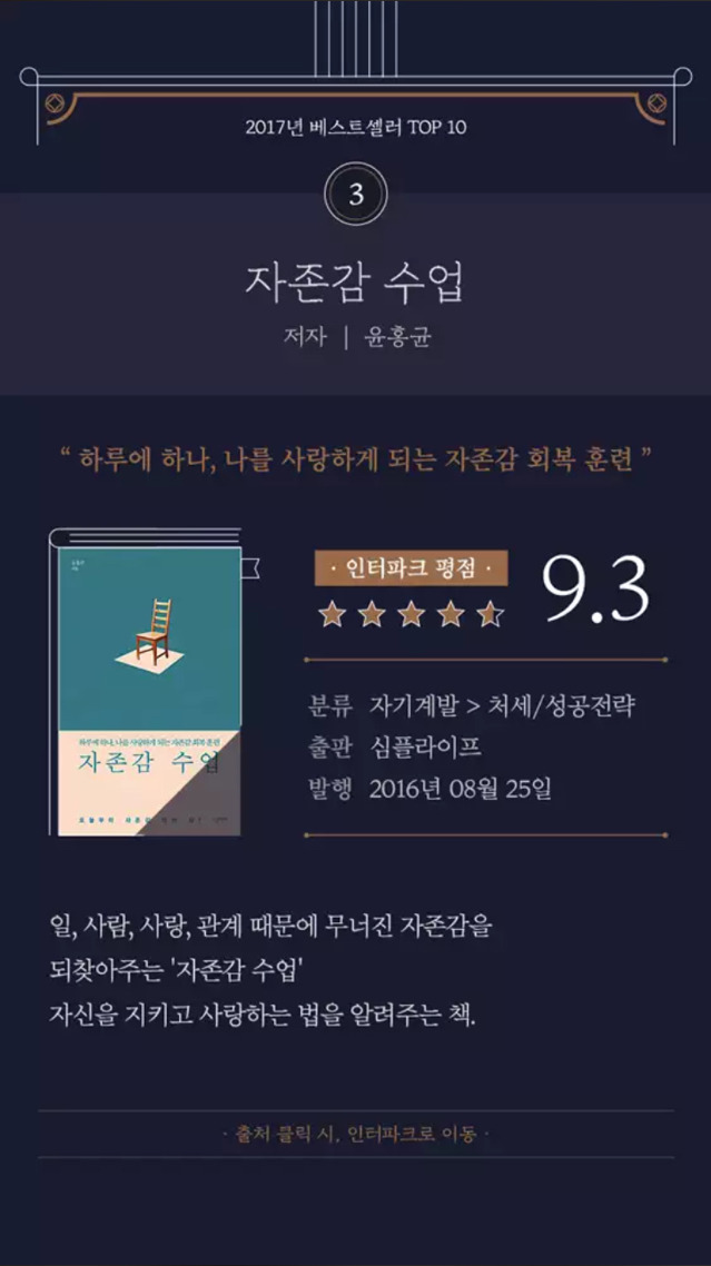 2017년 가장 많이 팔린 책 TOP 15 | 인스티즈