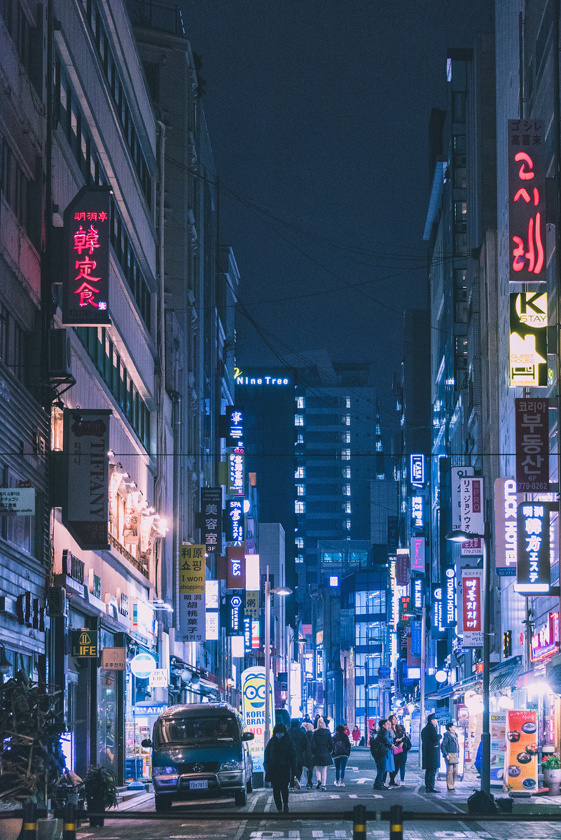 사이버 펑크의 도시 | 인스티즈
