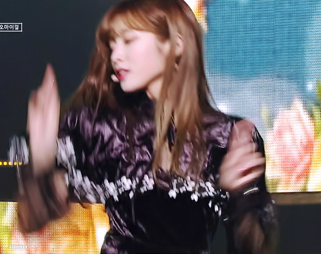오마이걸 아린.gif | 인스티즈